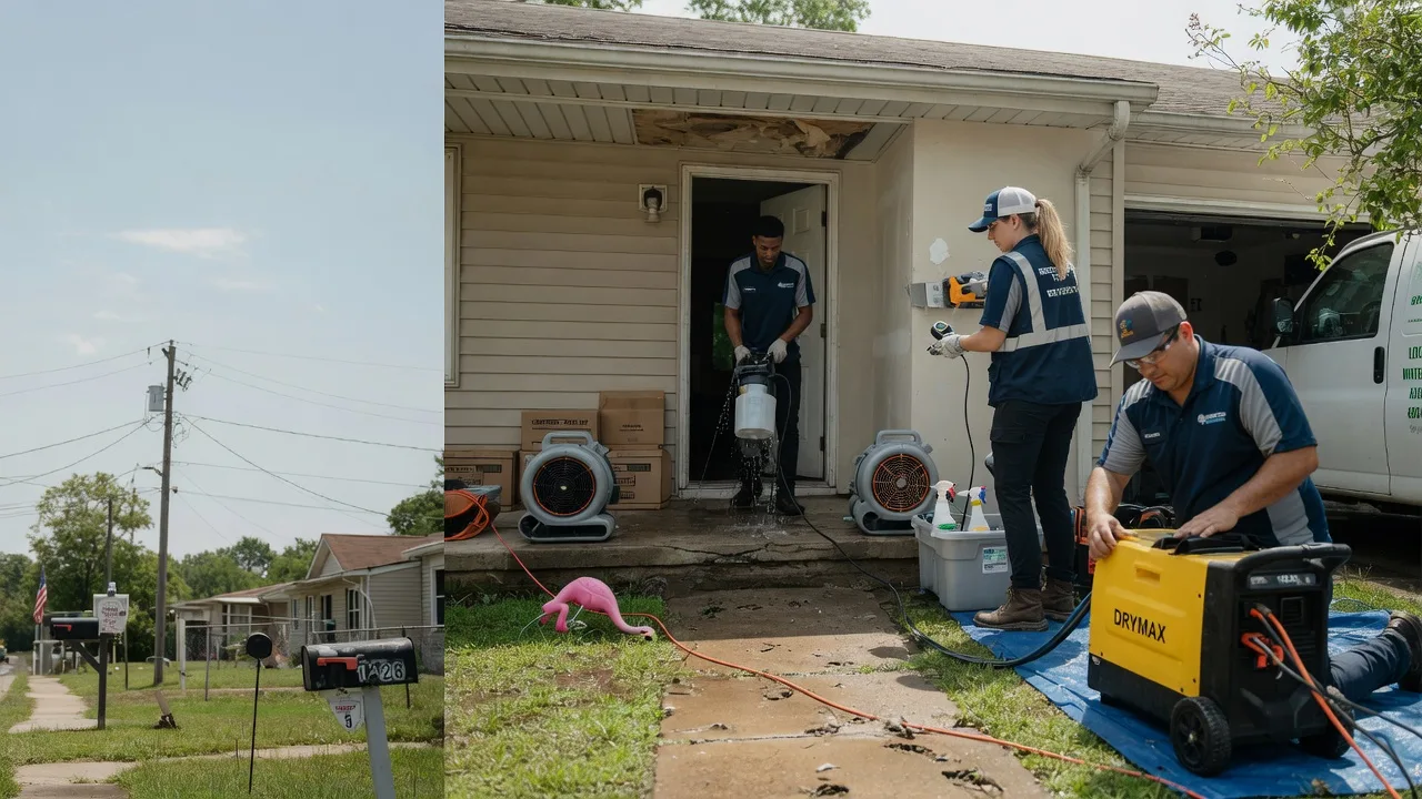 Storm Damage Water Removal in Union City, OK near me